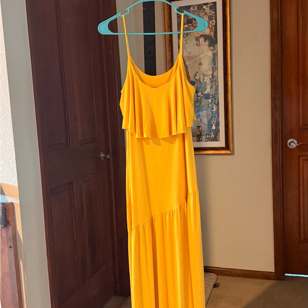 Rachel Pally Vibrant Yellow Maxi Dress